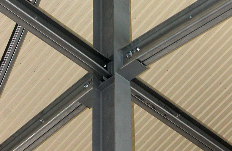 Быстровозводимый ангар под цех 36 х 41 х 6 м из металлоконструкций
