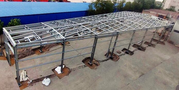 Цех 800 кв.м по выпуску профлиста из металлоконструкций