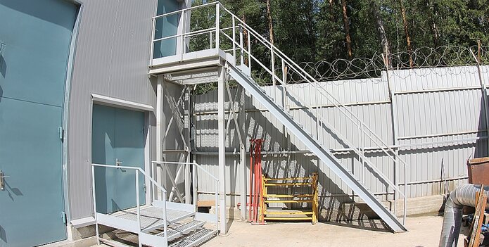 Быстровозводимый цех 350 м<sup>2</sup> из металлоконструкций