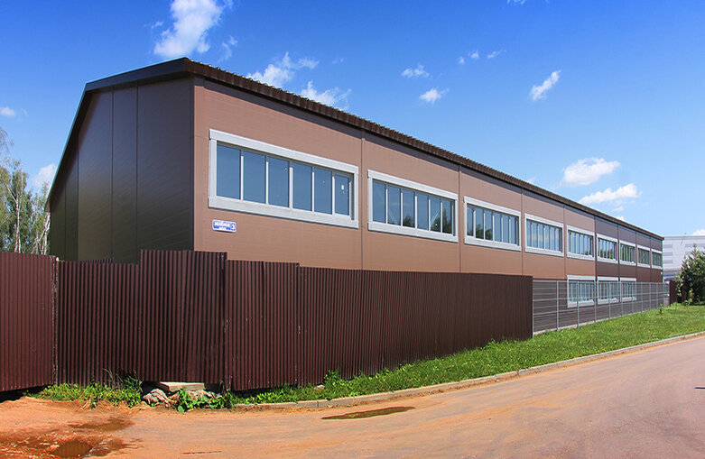 Производственно-складское здание 21х54х5,4 м из металлоконструкций