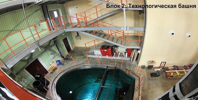 Технологический комплекс  из металлоконструкций