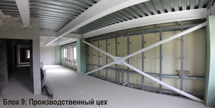 Технологический комплекс  из металлоконструкций