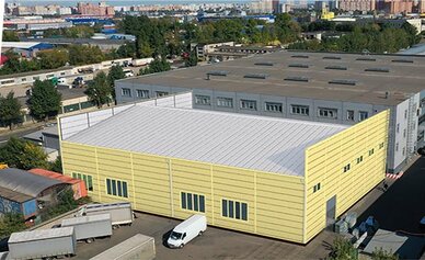 ЗМК «Андромета» поставил двухпролетное крановое здание для машиностроительного завода в ПФО
