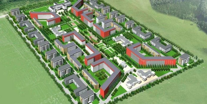 Комплексная застройка микрорайона: Никольское, Воронежская область из металлоконструкций