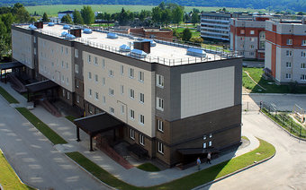 Фото объекта: Жилой 4-этажный трехсекционный дом