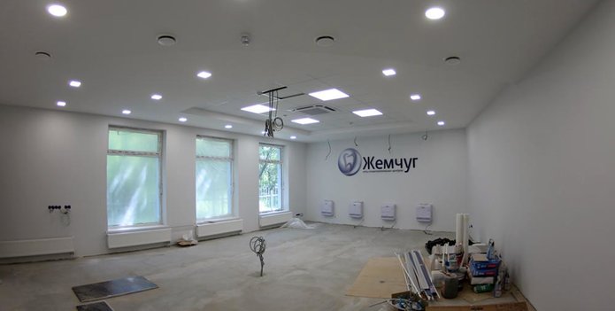 Реконструкция медицинского центра из металлоконструкций