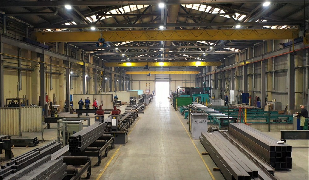 Производство быстровозводимых складских зданий: завод Андромета