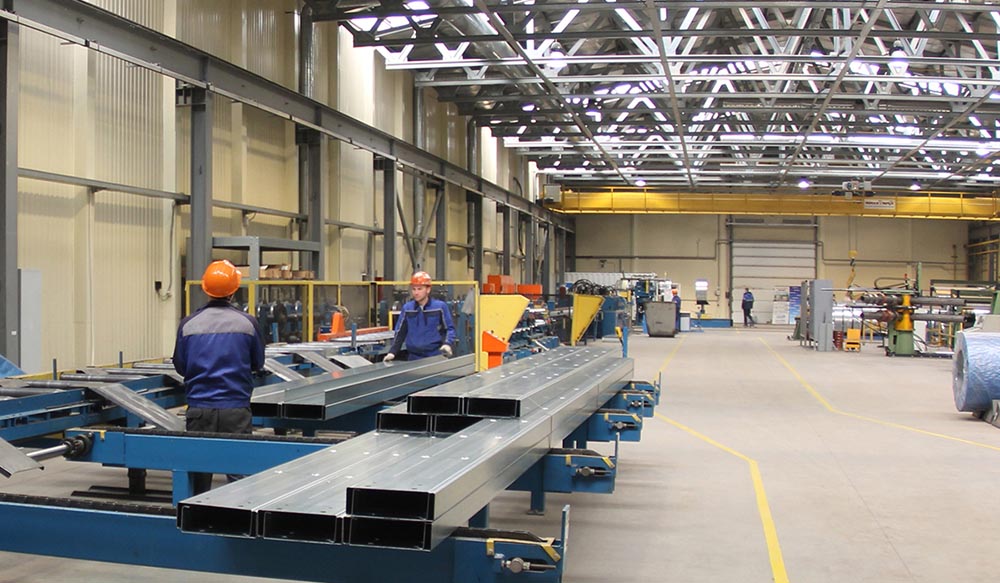 Производство быстровозводимых металлоконструкций: завод Андромета