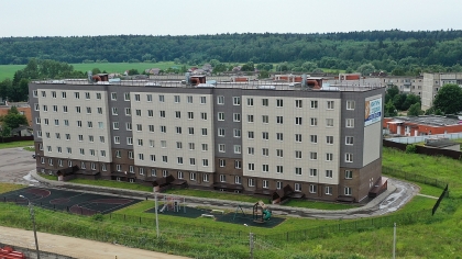 Жилой дом из металлоконструкций в Калужской области