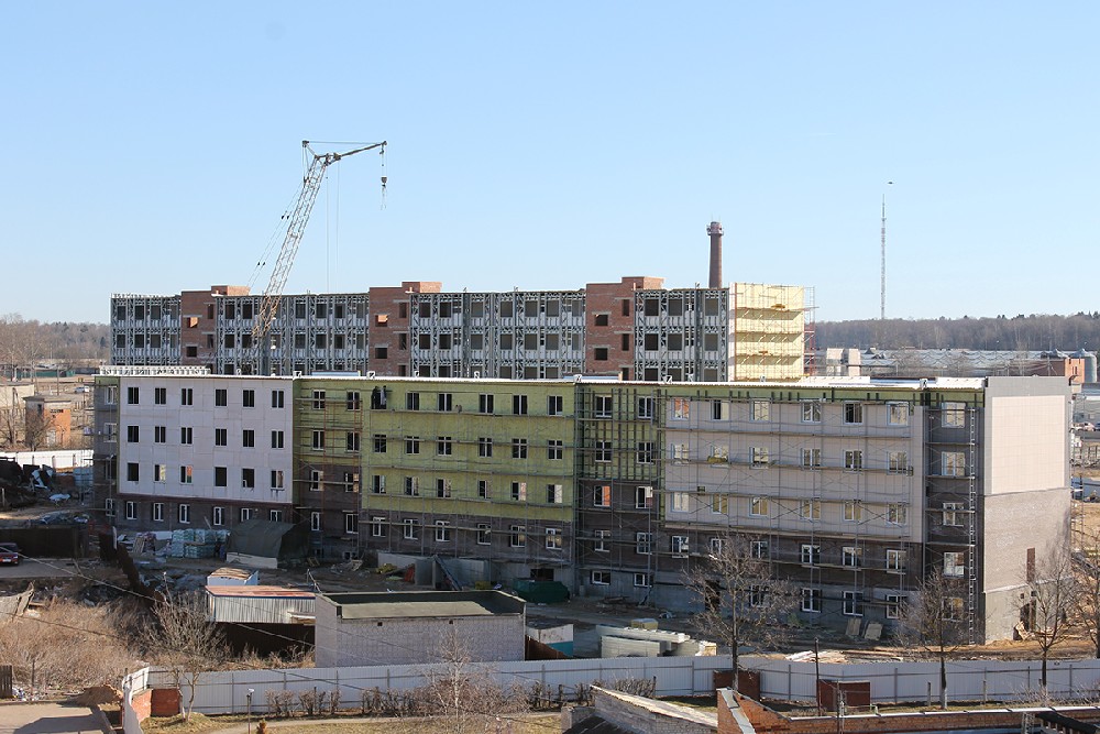 Строительство металлокаркасного жилого комплекса в г.Обнинск